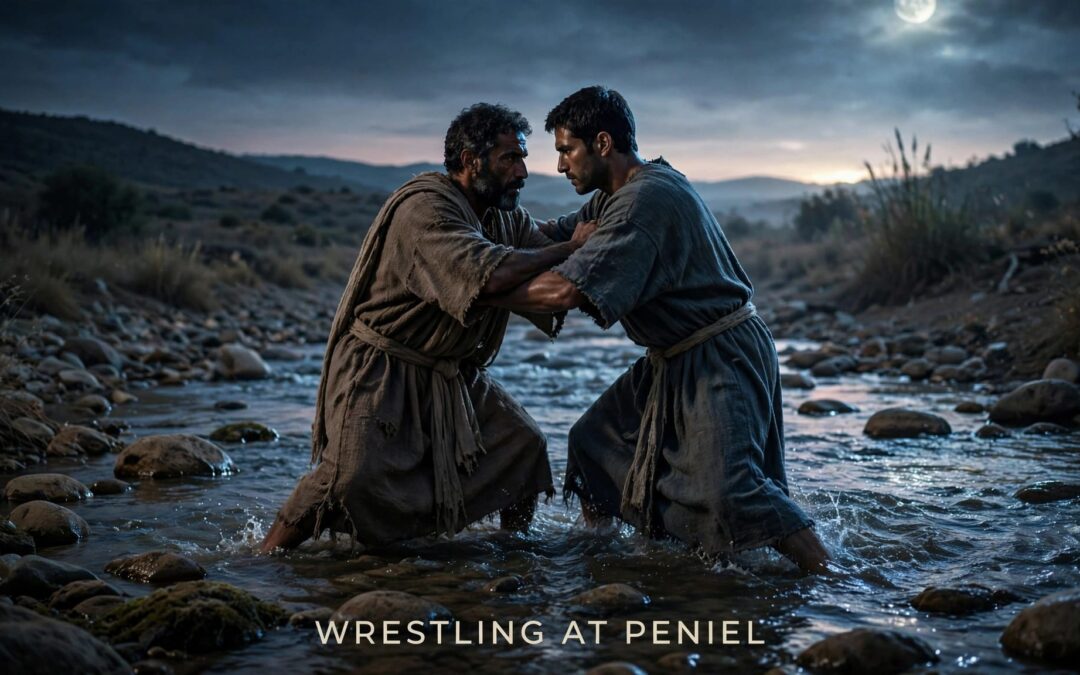 Jacob wrestling with God